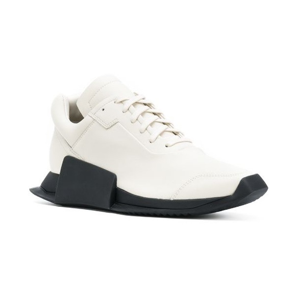 RICK OWENS X ADIDAS LEVEL LOW II RUNNER - UK4 - Picture 1 of 4